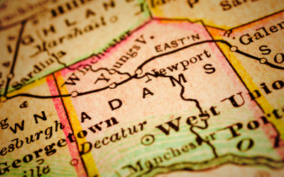 Adams County, Ohio is designated as Appalachian and rich with history